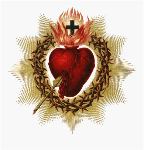 Sacred Heart Clipart Images .